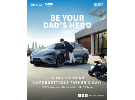 Be Your Dad's Hero This Father's Day with BYD Sime Motors