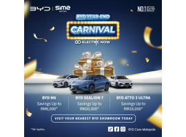 BYD Year-End Carnival: Go Electric Today with BYD Sime Motors!