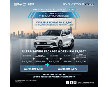 Introducing The BYD ATTO 3 ULTRA – With the Exclusive ULTRA Package!