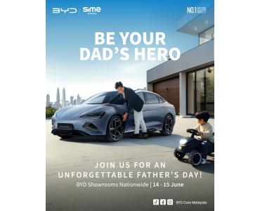 Be Your Dad's Hero This Father's Day with BYD Sime Motors