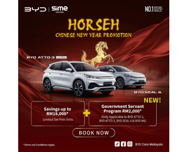BYD HORSEH CNY 2026 Promotion – Limited Time Savings on Malaysia’s BestSelling EVs