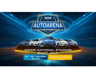 Sime Motors AutoArena: An Epic Automotive Event Inside The National Stadium Bukit Jalil on 10th - 12th January.