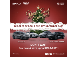 BYD Year-End Carnival: Go Electric Today with BYD Sime Motors!